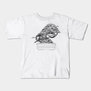 Bonsai pine tree Kids T-Shirt